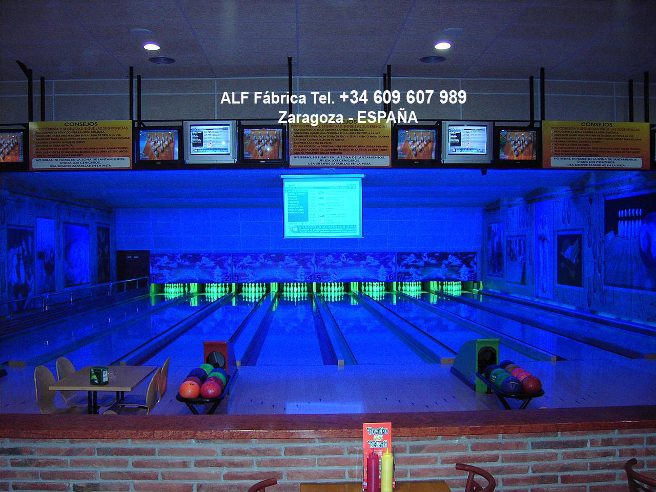 Professional Bowling Bowling ALF instalacion de Boleras profesionales